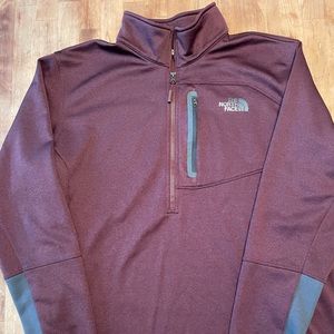 The North Face 1/4 zip pullover